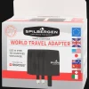 Rallonges*Spilbergen Adaptateur de voyage pour prise