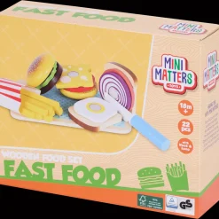 Jouets En Bois|Jouets Pour Bébés*Mini Matters Aliments en bois