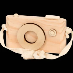 Bricolage*Action Appareil photo en bois Hobby Flora