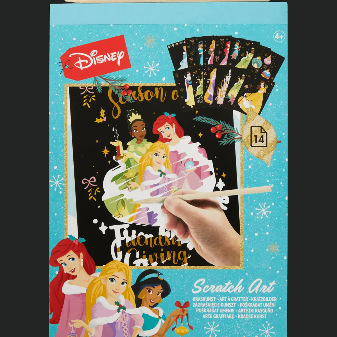 Bricolage*Action Art à gratter de Noël Disney