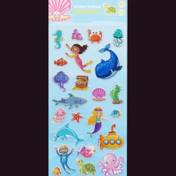 Bricolage*Action Autocollants Craft Universe Glitter Bubble