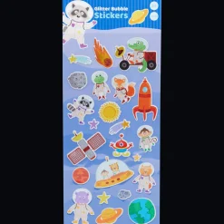 Bricolage*Action Autocollants Craft Universe Glitter Bubble