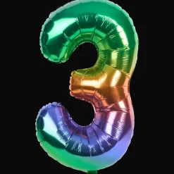 Ballons Et Guirlandes*Action Ballon d'aluminium chiffre