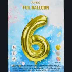Ballons Et Guirlandes*Action Ballon mylar chiffre