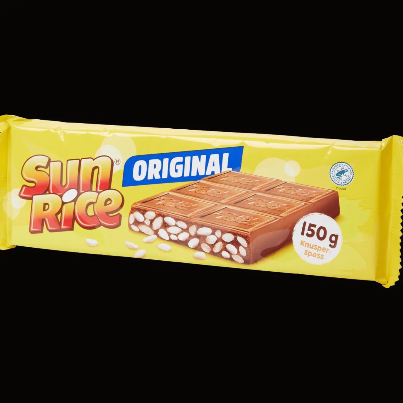 Chocolat*Sunrice Barre chocolatée Original