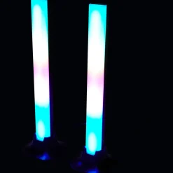 Lampes*Action Barres lumineuses multicolores Eurodomest