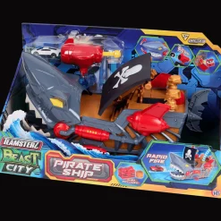 Véhicules Et Voitures*Action Bateau pirate Teamsterz Beast City