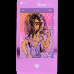 Bricolage*Action Bloc-notes smartphone Selfie Girls