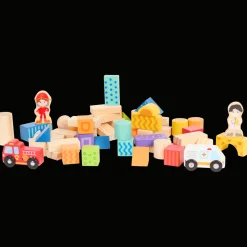 Jouets En Bois*Mini Matters Blocs de construction en bois