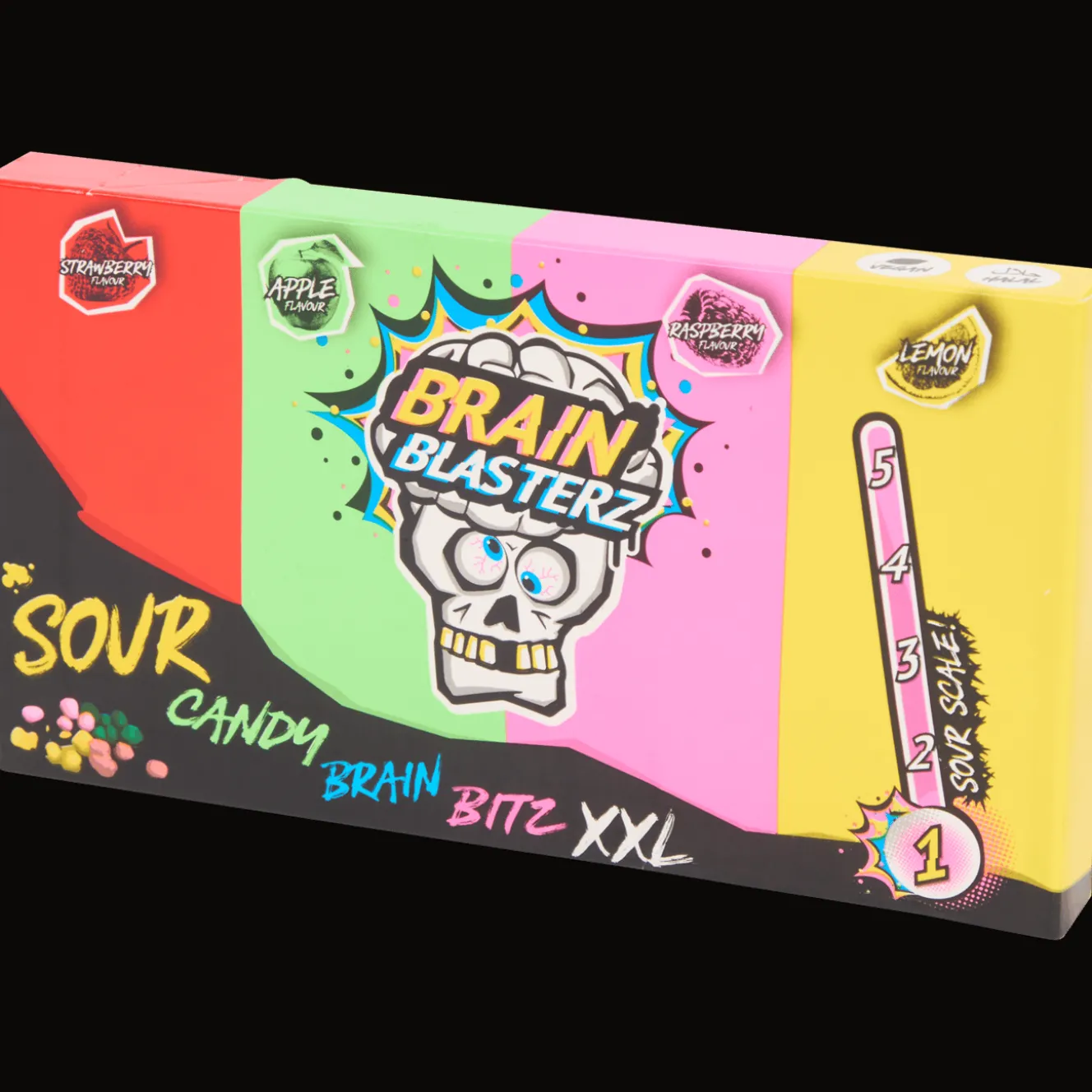 Friandises Et Bonbons*Brain Blasterz Bonbons Brain Bitz XXL