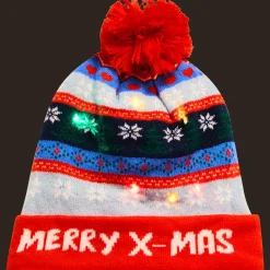 Accessoires*Action Bonnet de Noël lumineux