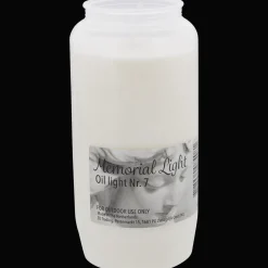 Bougies*Action Bougie funéraire blanche