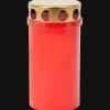 Bougies*Action Bougie funéraire rouge