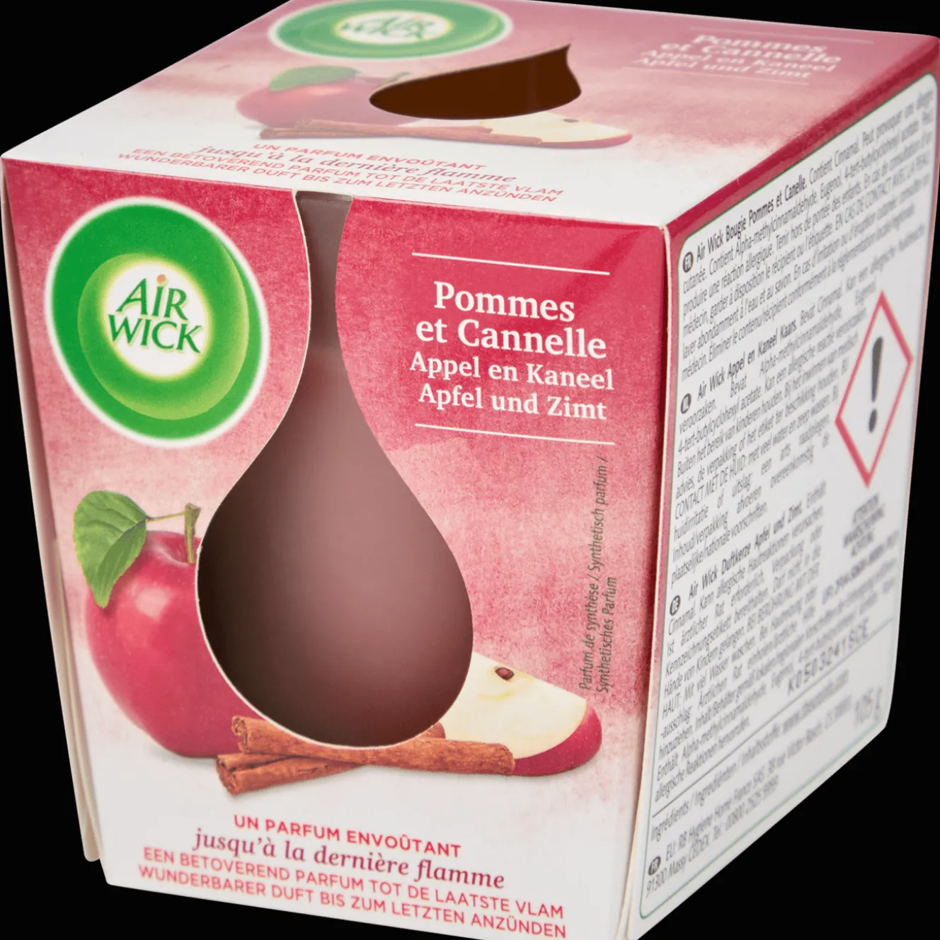 Bougies*Air Wick Bougie parfumée Pomme et cannelle
