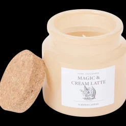 Bougies*Action Bougie parfumée avec couvercle en liège
