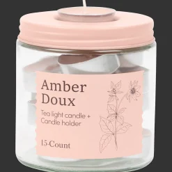 Bougies*Action Bougies chauffe-plats avec support