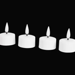 Bougies*Action Bougies chauffe-plats électriques Blanc