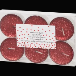 Bougies*Action Bougies chauffe-plats pailletées