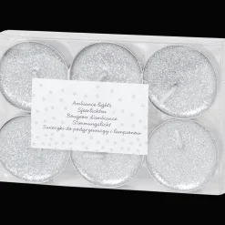 Bougies*Action Bougies chauffe-plats pailletées