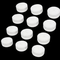Bougies*Candra Bougies chauffe-plats XL Blanc