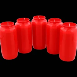 Bougies*Action Bougies funéraires rouges