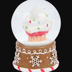 Décoration Saisonnière*Action Boule à neige de Noël Home Accents