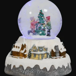 Décoration Saisonnière*Magic Village Boule à neige