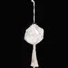 Décoration Saisonnière*Action Boule de Noël avec macramé Home Accents