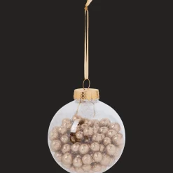Décoration Saisonnière*Action Boule Noël remplie de paillettes
