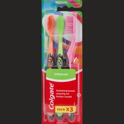 Soins Buccaux*Colgate Brosses à dents Intense Medium