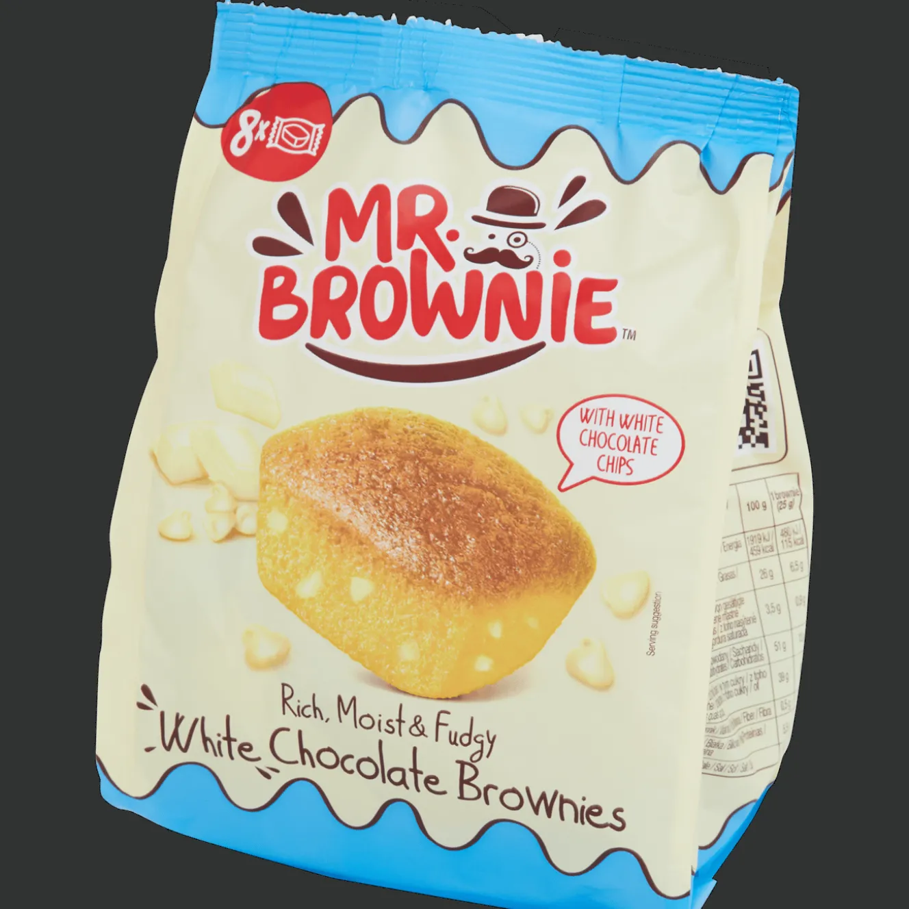 Biscuits Et Pâtisseries*Action Brownies chocolat blanc Mr. Brownie