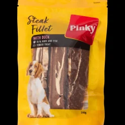Chien|Alimentation*Action Bâtonnets à mâcher pour chien Pinky Steak Fillets