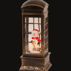 Décoration Saisonnière*Action Cabine téléphonique de Noël
