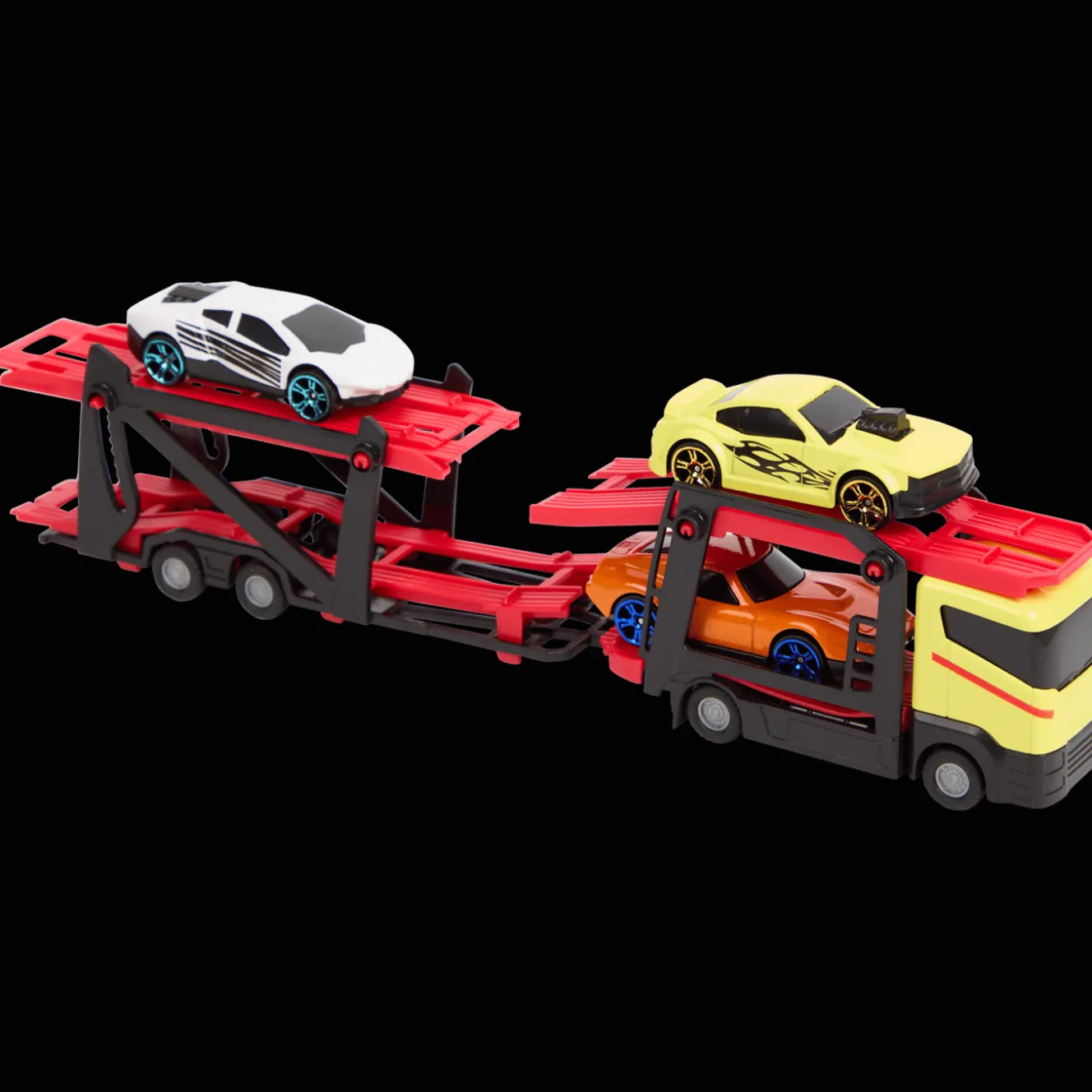 Véhicules Et Voitures*Action Camion avec remorque Teamsterz