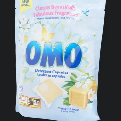 Produits De Lessive Et Vaisselle*Omo Capsules de lessive Savon de Marseille et fleurs de printemps
