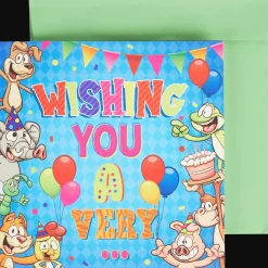 Cartes*Action Carte d’anniversaire avec son et lumière