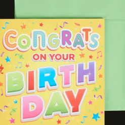 Cartes*Action Carte d’anniversaire avec son et lumière