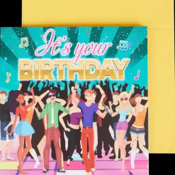 Cartes*Action Carte d’anniversaire avec son et lumière