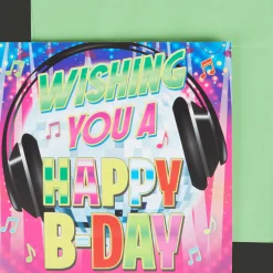 Cartes*Action Carte d’anniversaire avec son et lumière