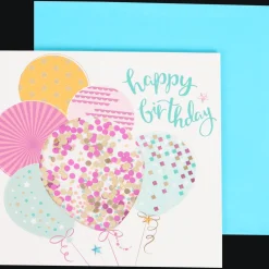 Cartes*Action Carte de vœux avec confettis