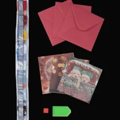 Cartes*Action Cartes de vœux peinture diamant Avec