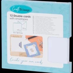Cartes*Action Cartes doubles avec enveloppes Craft & Design
