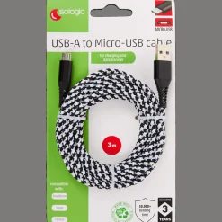 Câbles Et Répartiteur*Action Câble de charge et de transfert de données Sologic Micro-USB