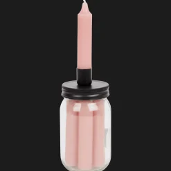 Bougies*Action Chandelles dans un bocal