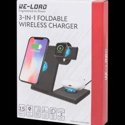 Powerbanks Et Chargeurs*Re-load Chargeur à induction 3-en-1