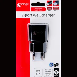 Powerbanks Et Chargeurs*Action Chargeur secteur Sologic