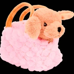 Peluches Et Poupées*Action Chien en peluche dans sac à main