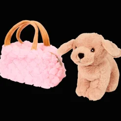 Peluches Et Poupées*Action Chien en peluche dans sac à main