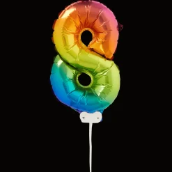 Ballons Et Guirlandes*Action Chiffre ballon mylar