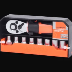 Outils*Werckmann Clé à cliquet avec jeu d'embouts